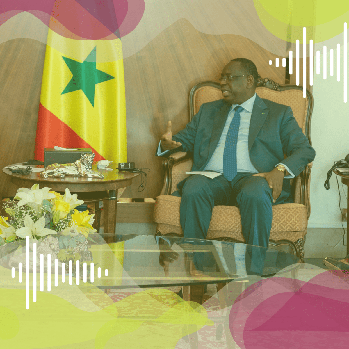 Senegalese president Macky Sall